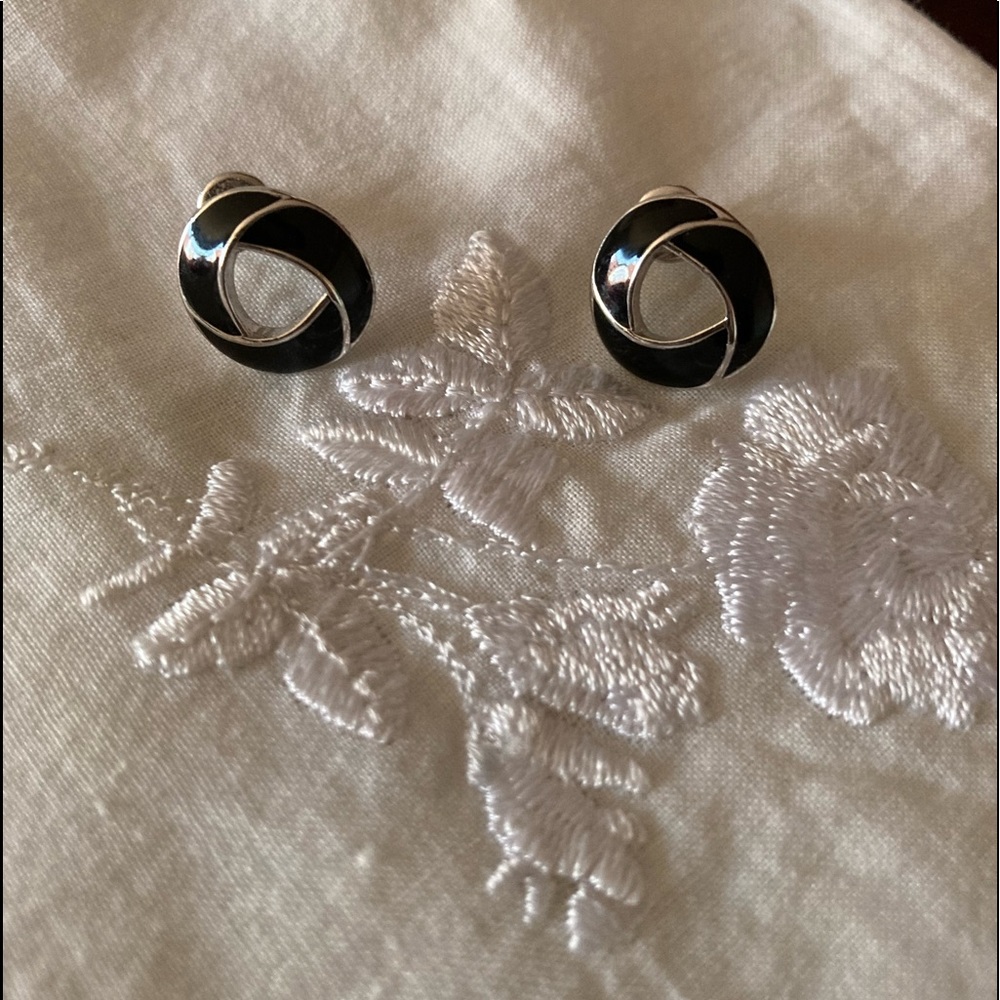 Trifari stud earrings